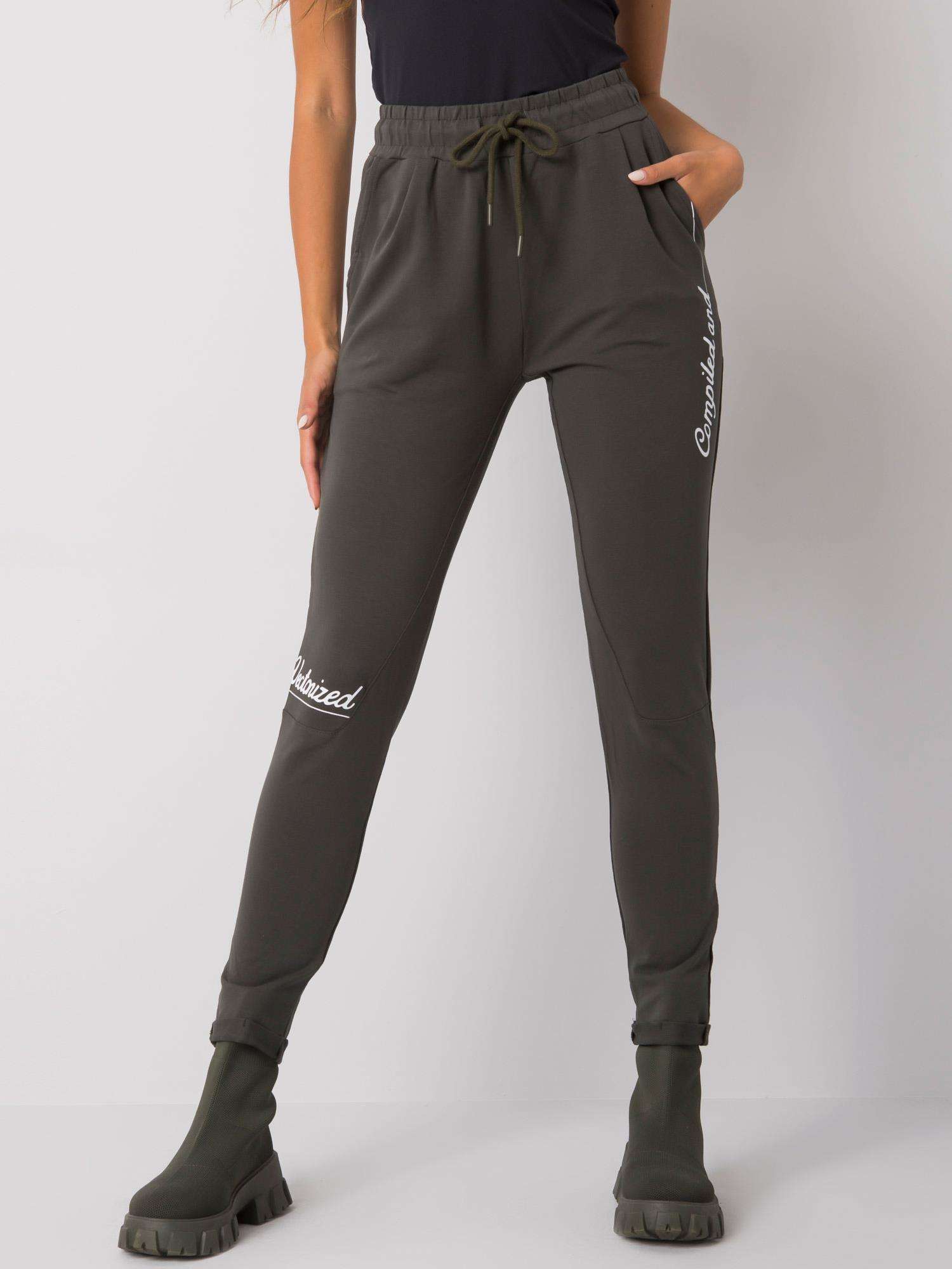 Спортен панталон Khaki Haylee - RELEVANCE - Image 2