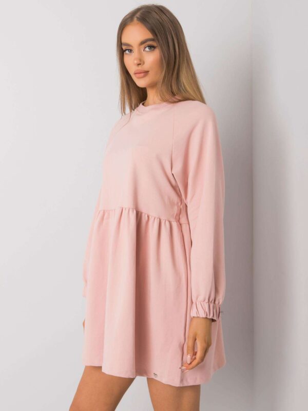 Рокля Bellevue Dirty Pink Дълъг Ръкав - Image 2
