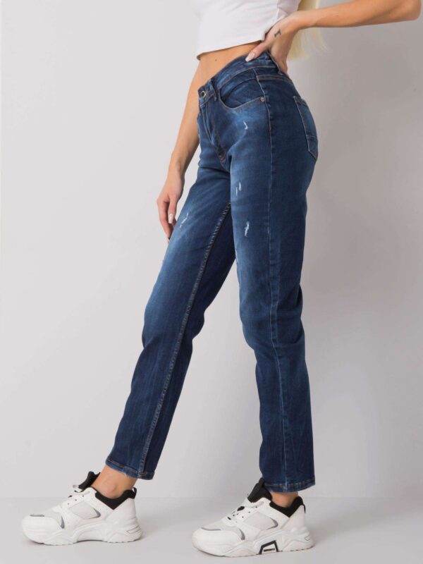Тъмно Сини Дамски Дънки Suffolk - SHOP SMILE - Image 4