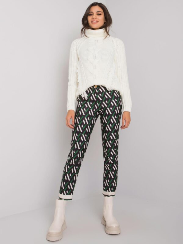 Черно-зелени панталони Dorchester - SHOP SMILE - Image 2