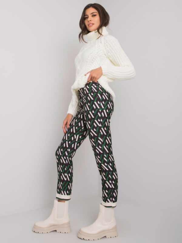 Черно-зелени панталони Dorchester - SHOP SMILE - Image 3