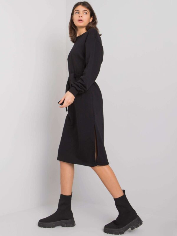 Черна Рокля Суитшърт Longview RUE PARIS - Image 2