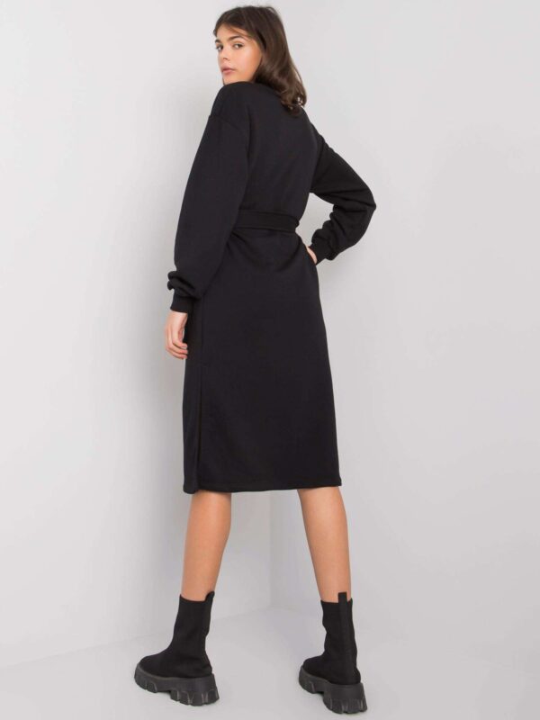 Черна Рокля Суитшърт Longview RUE PARIS - Image 3