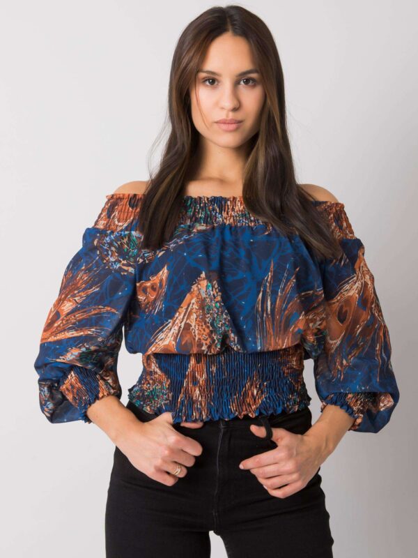 Тъмносиня Дамска Блуза Nanterre - ITALY MODA - Image 2