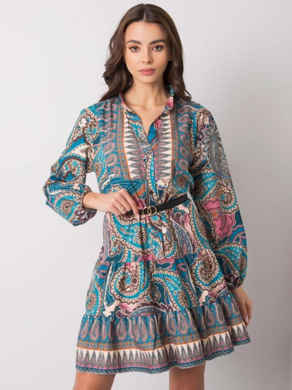 Морска Рокля с Принт Milah - Italy Moda - Image 2