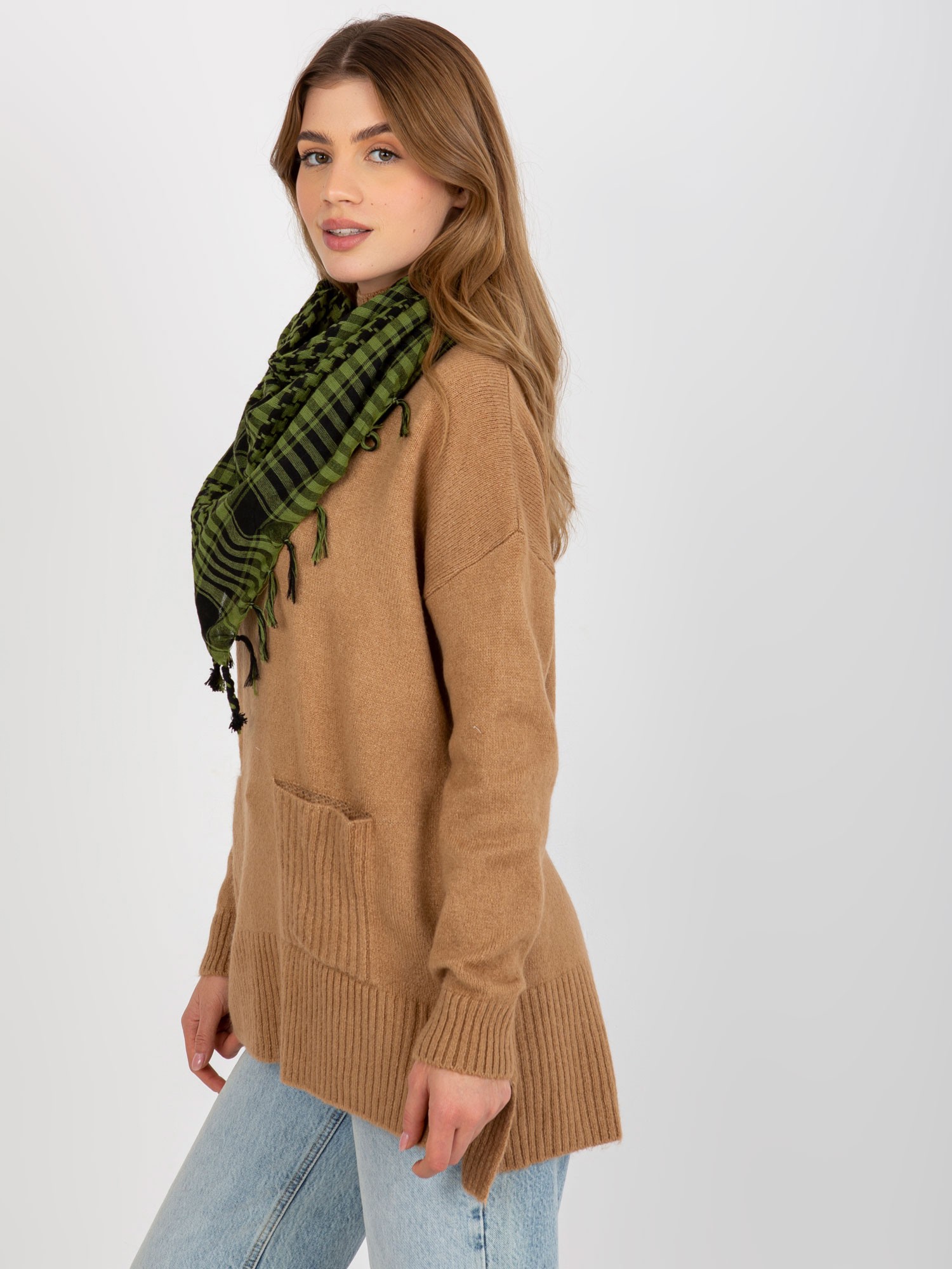 Черно-зелена Арафатка с Ресни - SHOP SMILE - Image 3