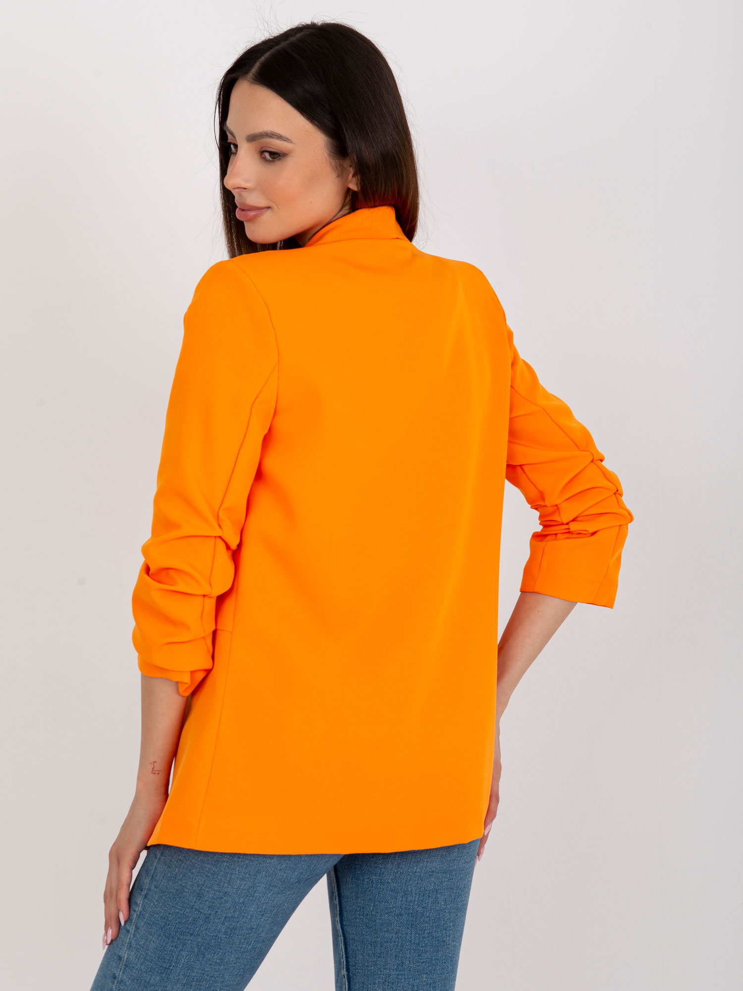Яке OCH BELLA Fluo Orange Цветя - Елегантност - Image 5