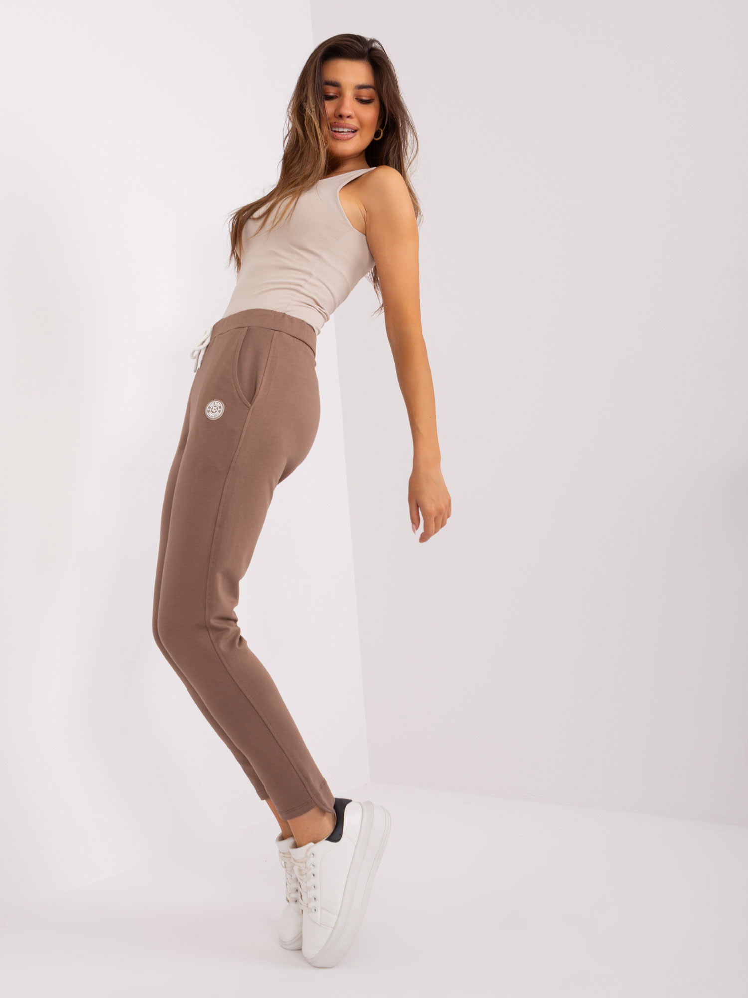 Кафяв Спортен Панталон Slim Fit RELEVANCE