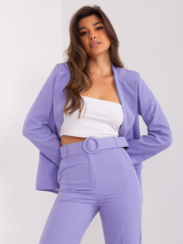 Лилави Дамски Панталони Italy Moda - Елегантност и Комфорт - Image 5