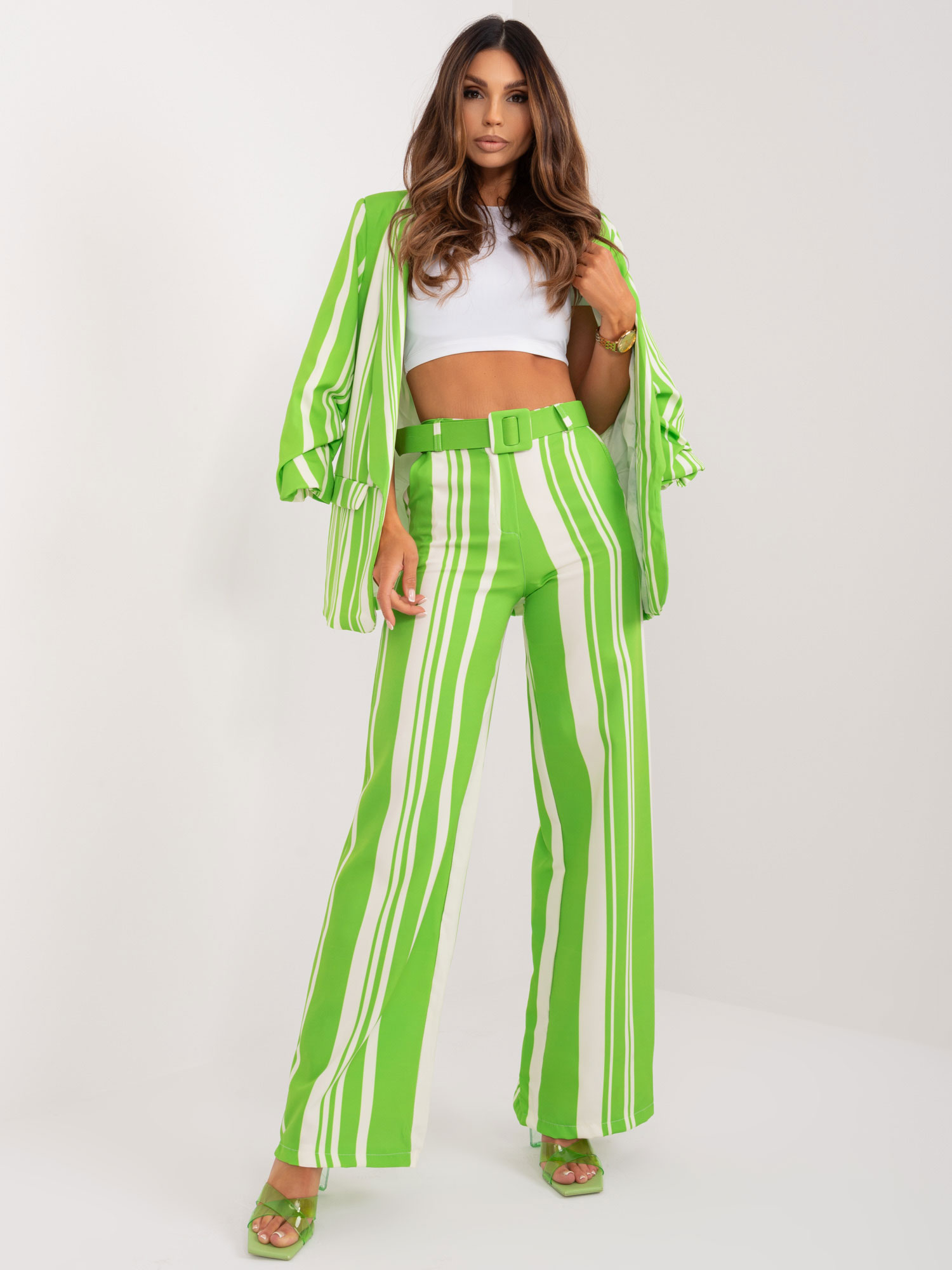 Светлозелени панталони ITALY MODA - Елегантни и удобни - Image 4