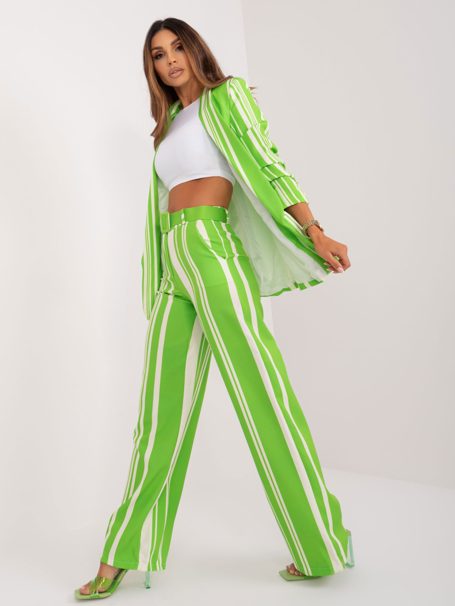 Светлозелени панталони ITALY MODA - Елегантни и удобни - Image 6