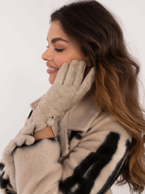 Бежови Ръкавици Wool Fashion Italia - Елегантност