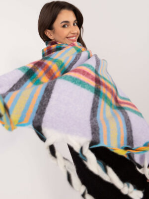 Лилав Шал Wool Fashion Italia - Елегантност и Комфорт