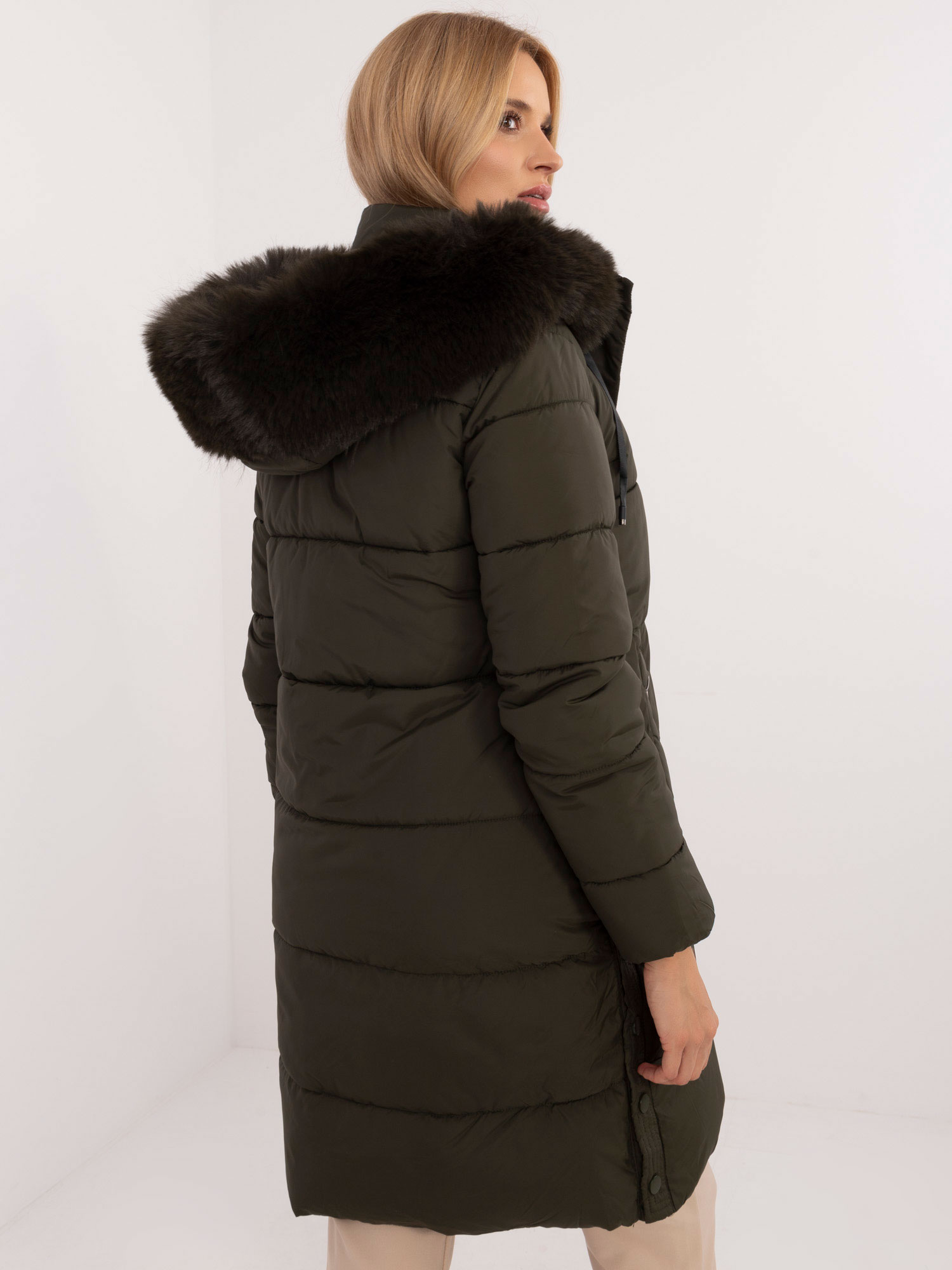 Khaki Яке SHOP SMILE - Есенна Стилна Защита - Image 3