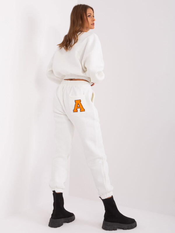 Спортен Дамски Комплект Ecru-Fluo Orange My Red Lips - Image 5