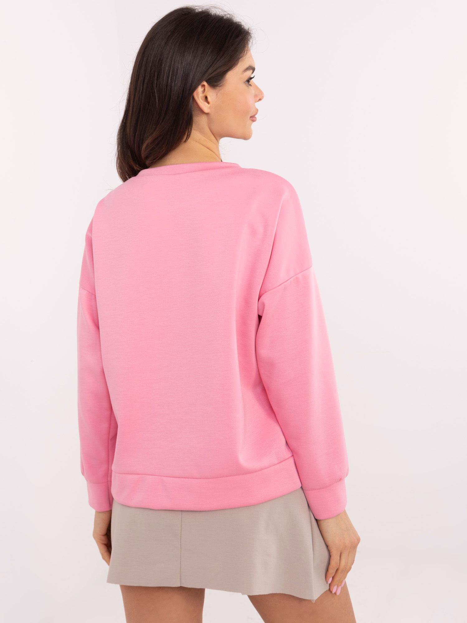 Розова Блуза ITALY MODA - Елегантност и Комфорт - Image 2