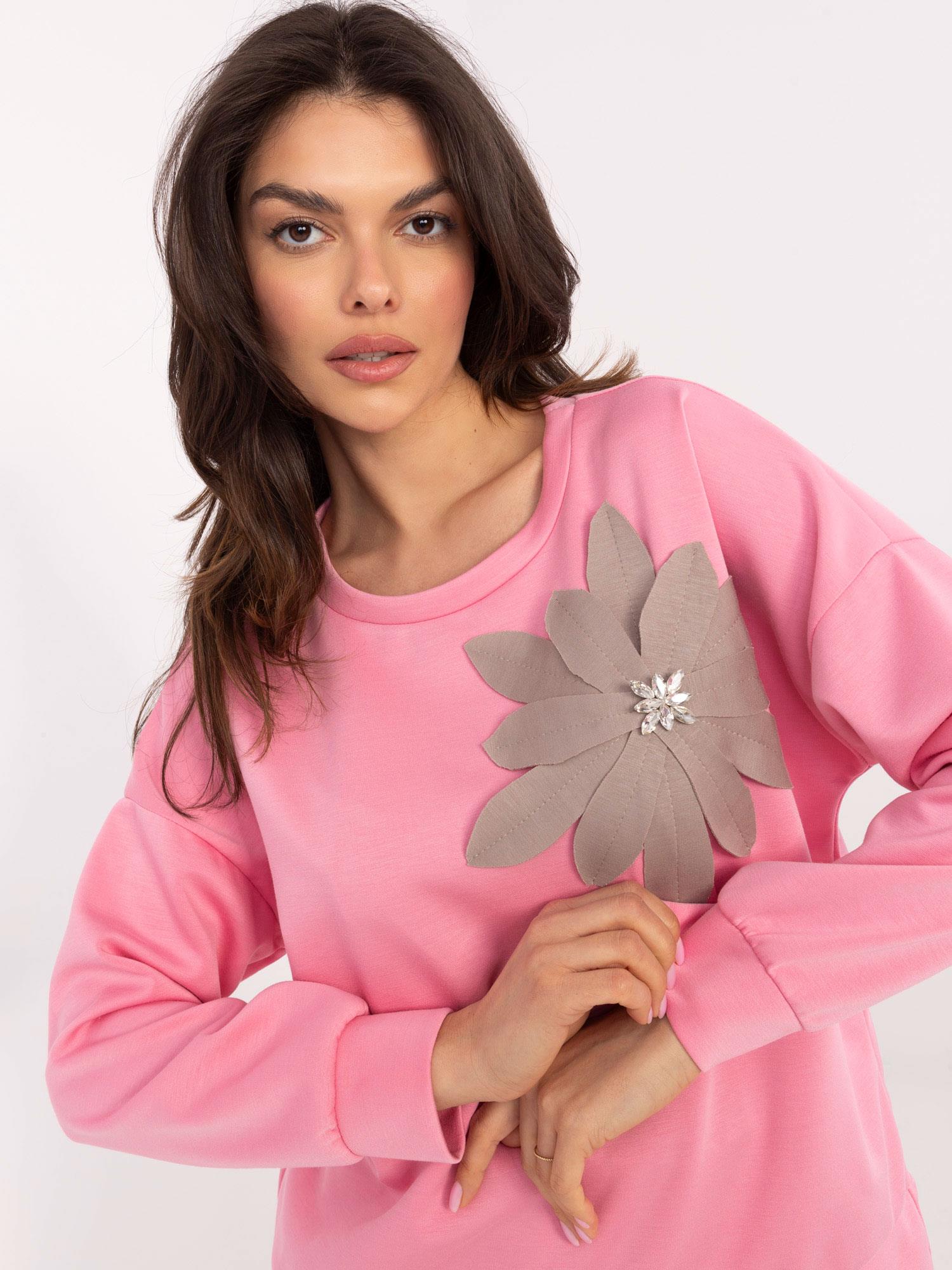 Розова Блуза ITALY MODA - Елегантност и Комфорт - Image 3
