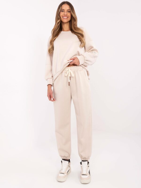 Бежов комплект ITALY MODA - Елегантен комфорт - Image 4