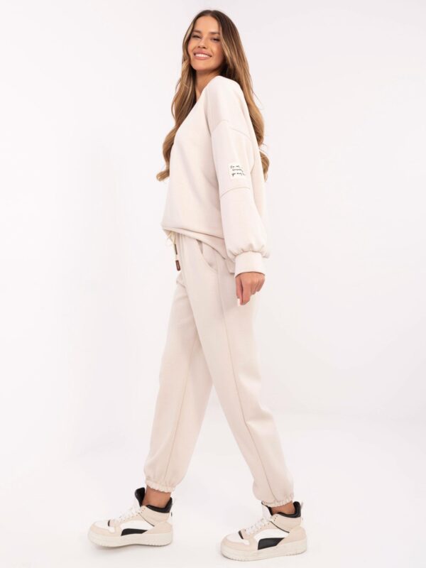 Бежов комплект ITALY MODA - Елегантен комфорт - Image 5