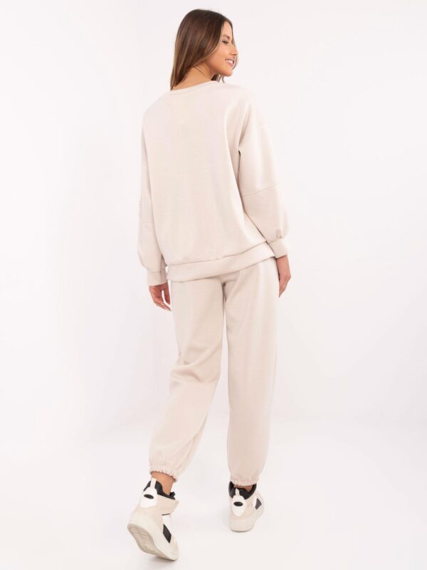 Бежов комплект ITALY MODA - Елегантен комфорт - Image 6
