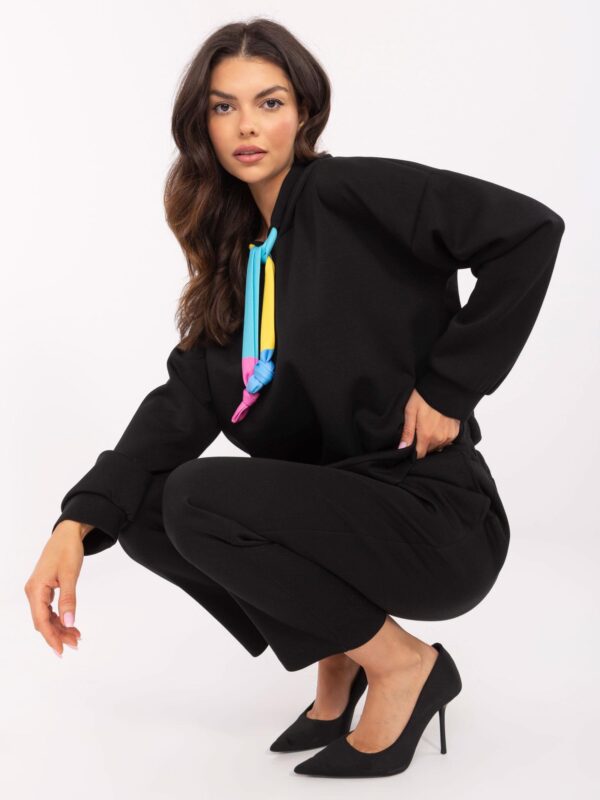 Черен Комплект ITALY MODA - Елегантност и Комфорт - Image 4