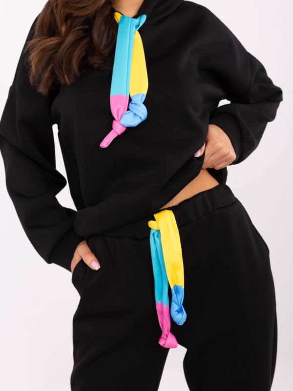 Черен Комплект ITALY MODA - Елегантност и Комфорт - Image 5