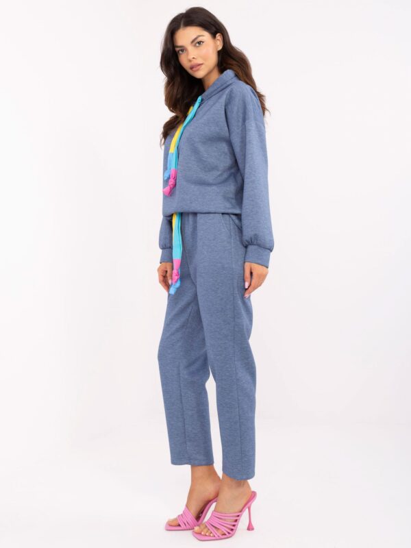 Тъмносин Комплект ITALY MODA - Елегантен и Удобен - Image 3