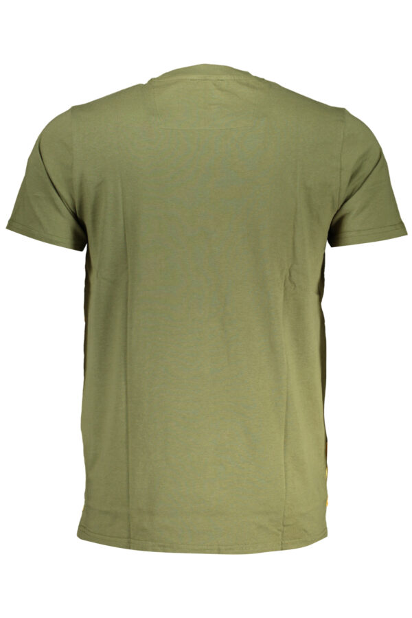 CAVALLI CLASS Зелена Мъжка Т-Shirt с къс ръкав - Image 2