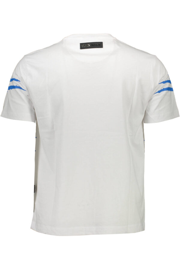 Мъжка тениска PLEIN SPORT – Бяла елегантност - Image 2