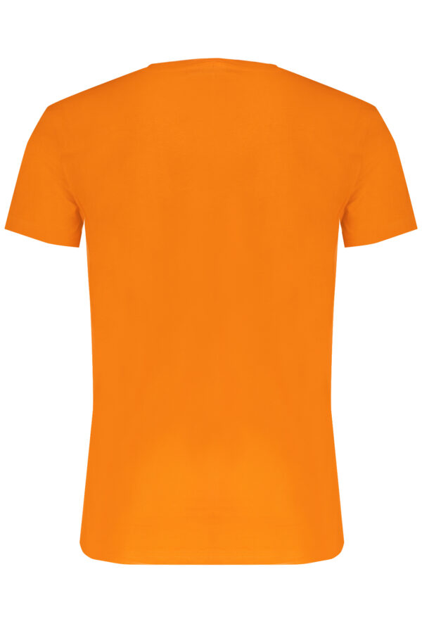 TRUSSARDI Мъжка тениска с къс ръкав - Оранжева - Image 2