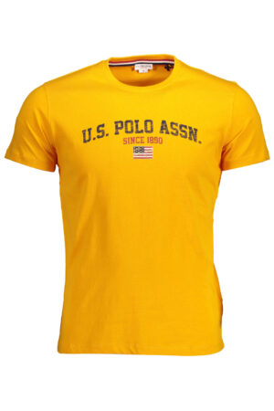 Мъжка тениска US POLO ASN - Оранжева