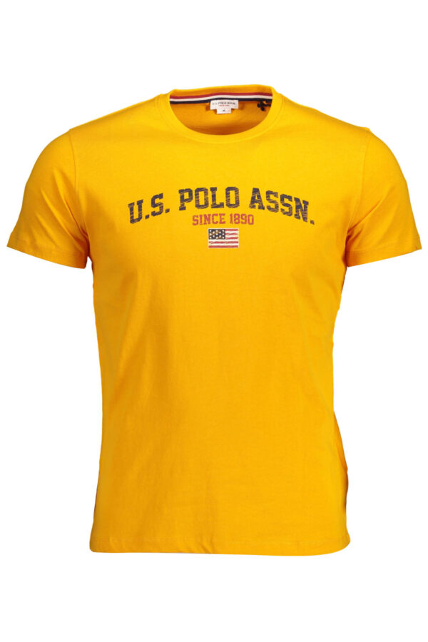 Мъжка тениска US POLO ASN - Оранжева