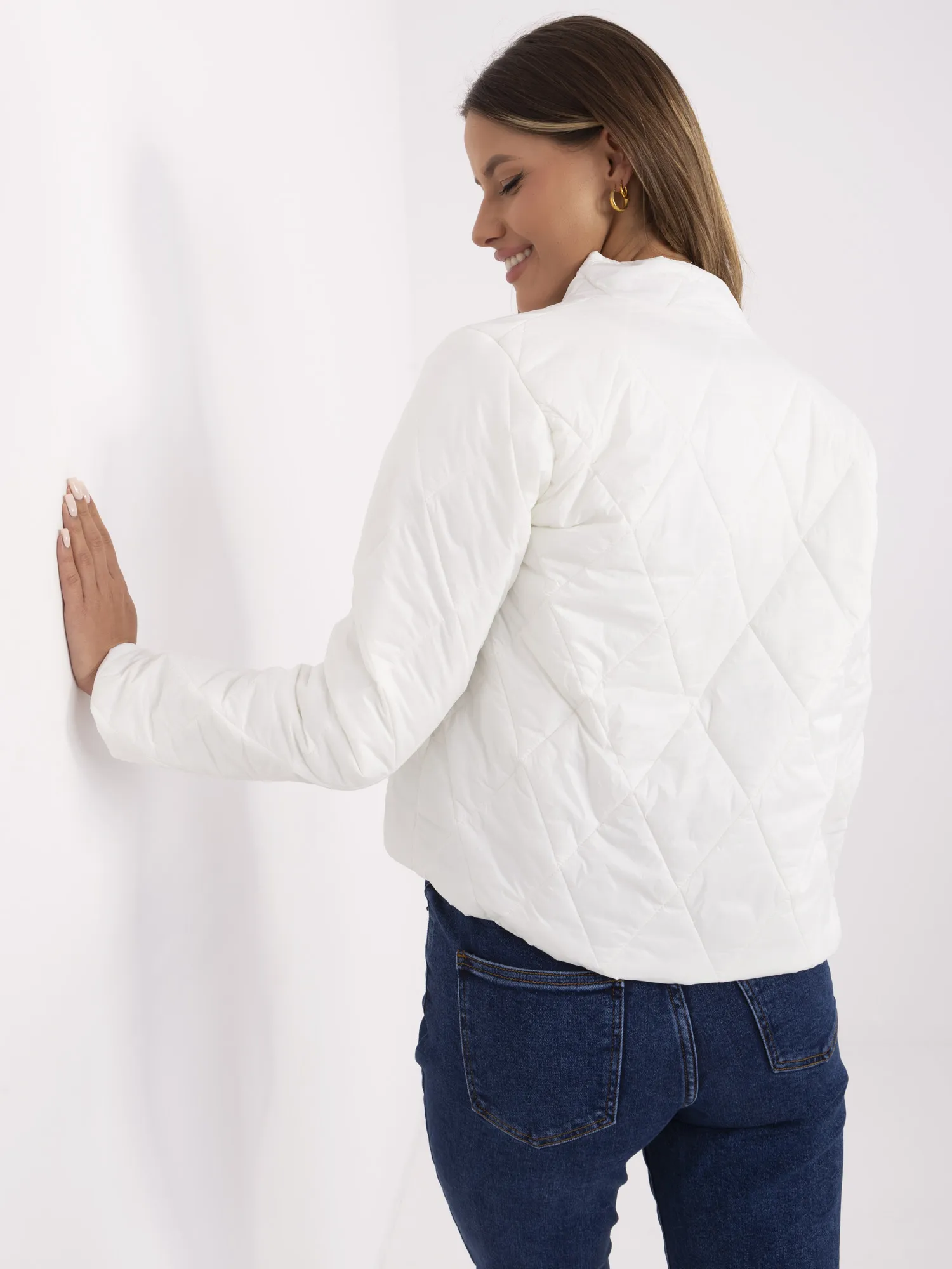 Елегантно Яке Ecru ITALY MODA - One Size - Image 2