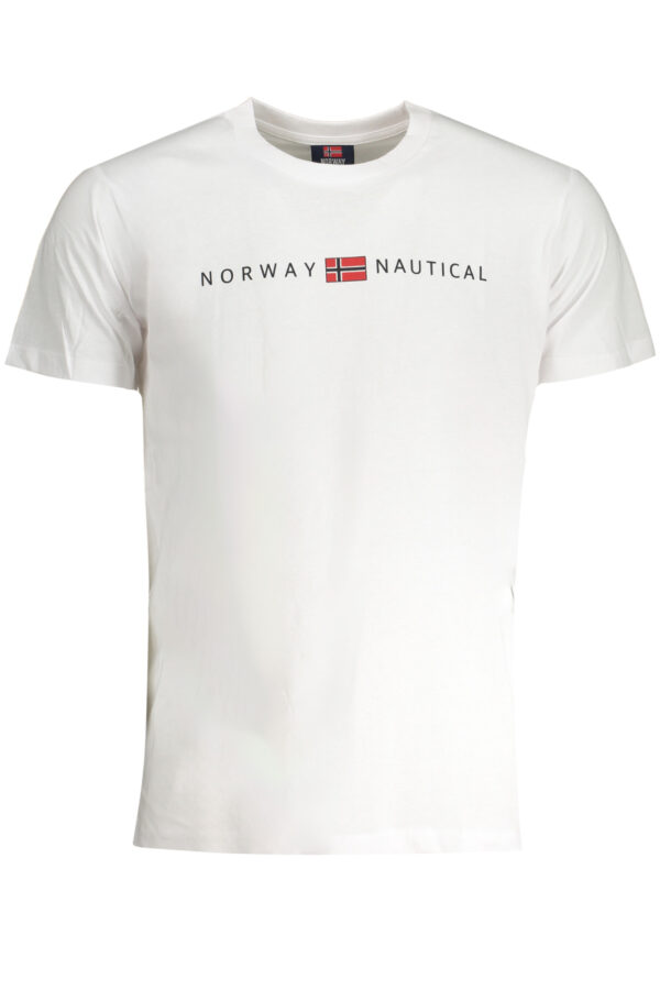 Бяла Мъжка Тениска Norway 1963 - Класика!