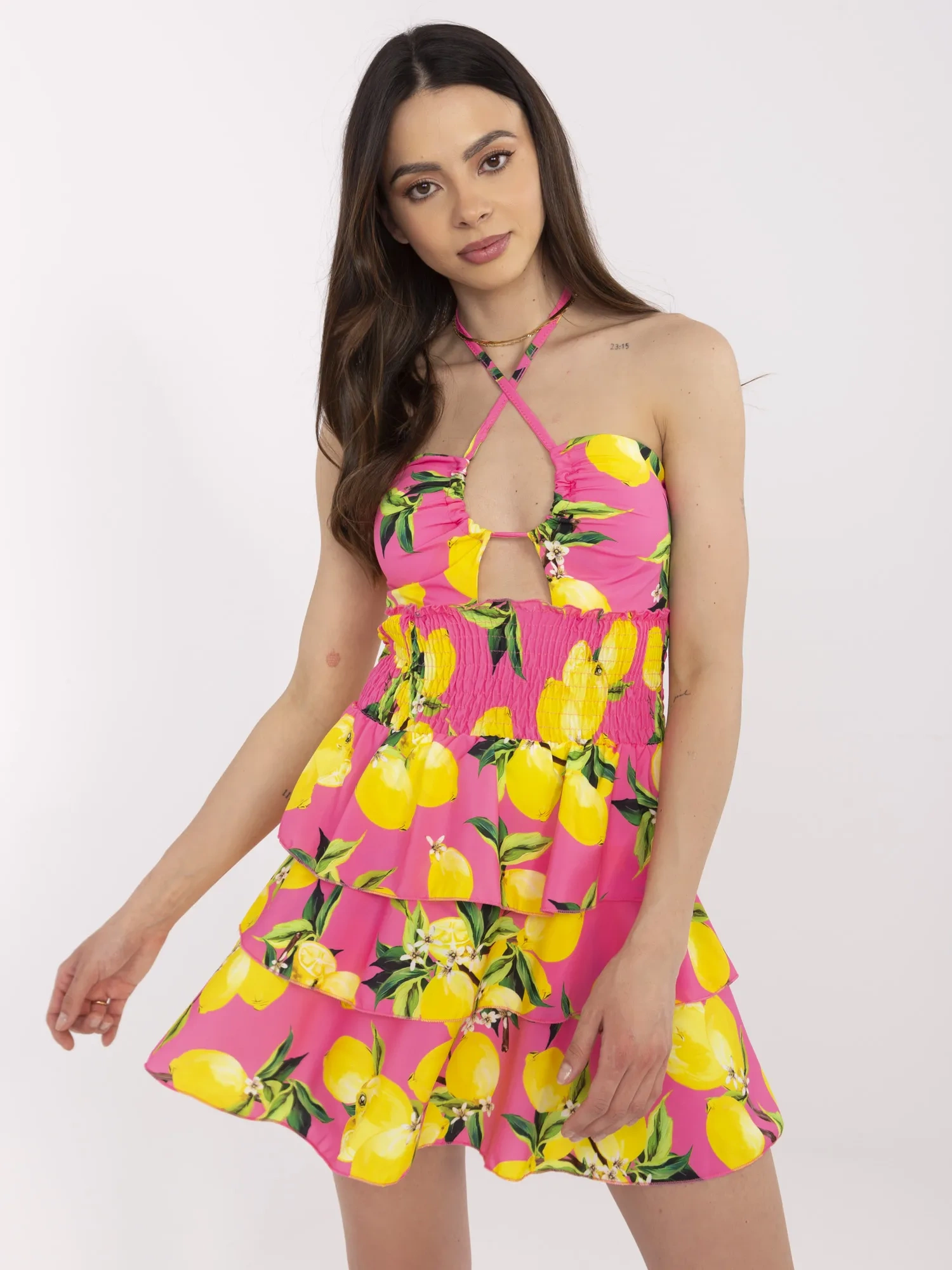 Розова рокля ITALY MODA - Елегантна и стилна - Image 5