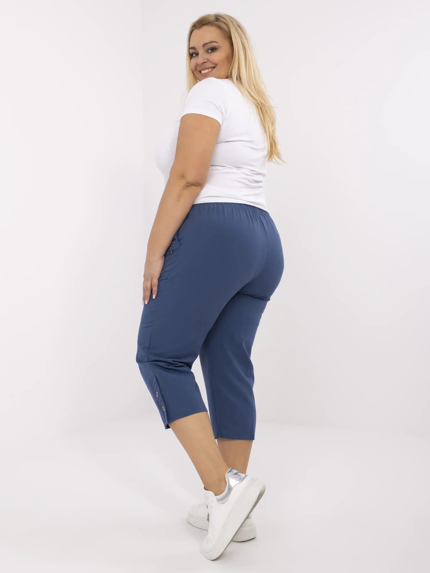 Тъмносини панталони New Fashion - Елегантност и комфорт - Image 2