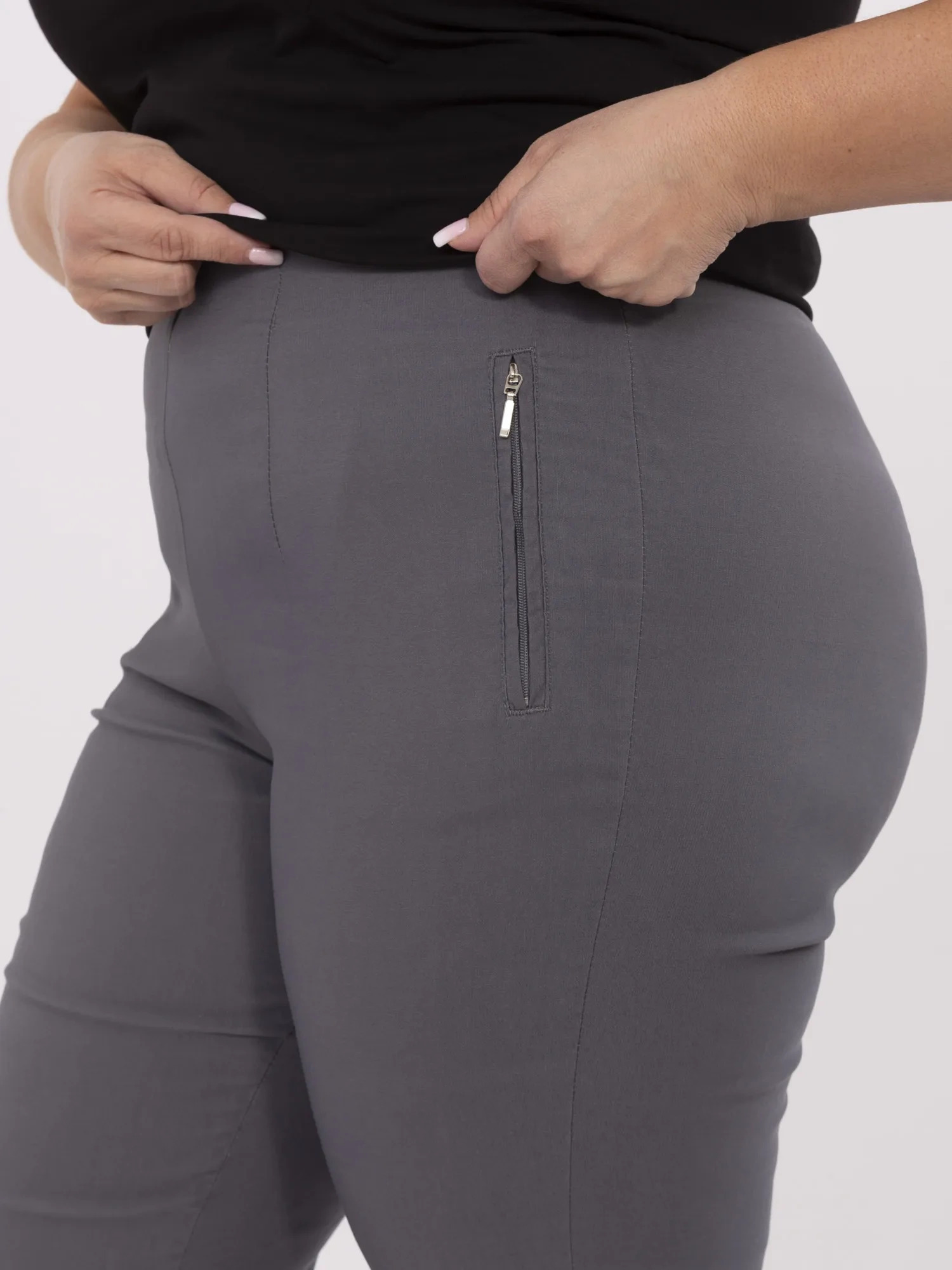 Графитени панталони New Fashion - елегантни и удобни - Image 2