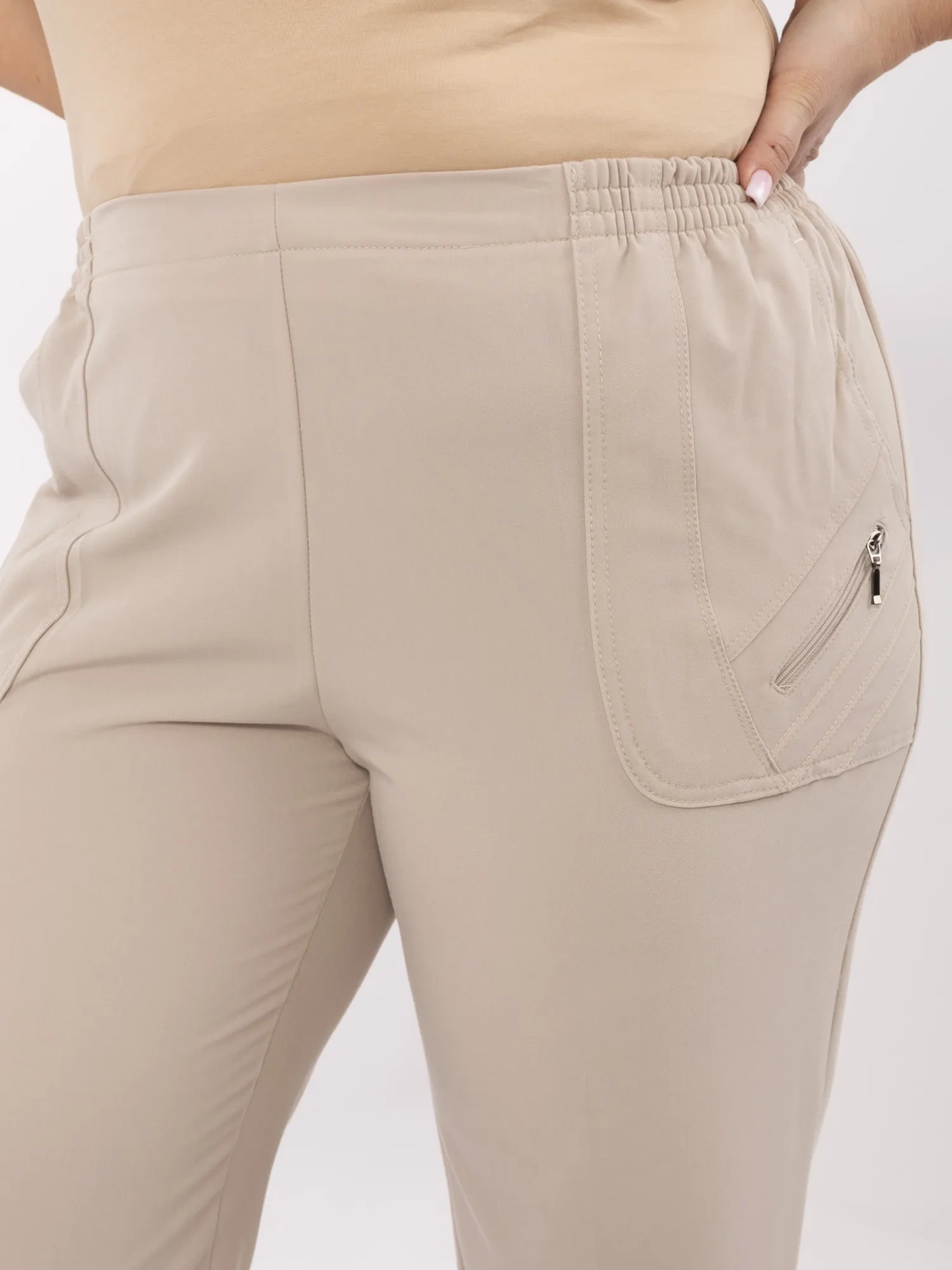 Бежови Панталони New Fashion - Елегантни и Удобни - Image 5