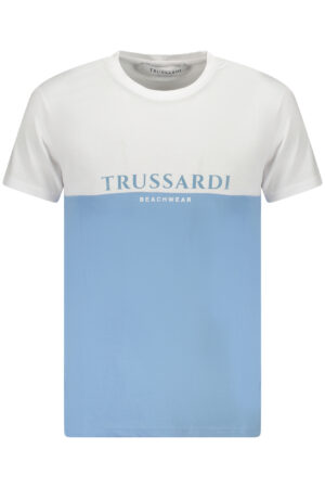 Мъжка тениска Trussardi - Синьо, Лого