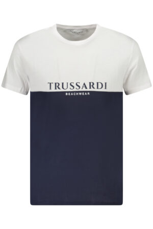 Бяла Мъжка Тениска Trussardi - Елегантност и Комфорт