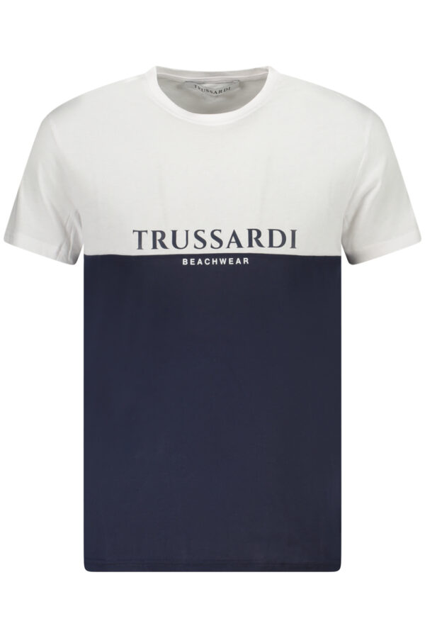Бяла Мъжка Тениска Trussardi - Елегантност и Комфорт
