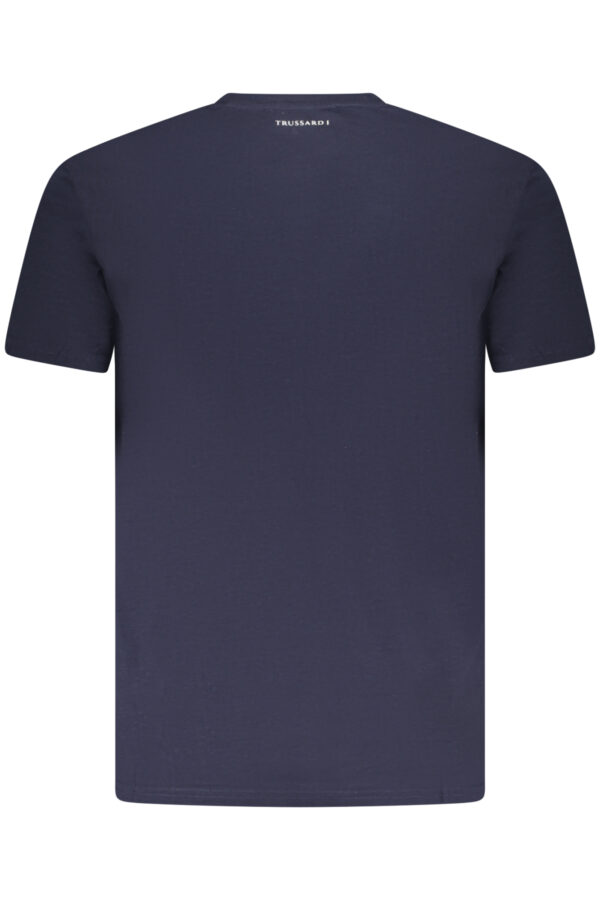 Синя мъжка тениска Trussardi с лого - Image 2