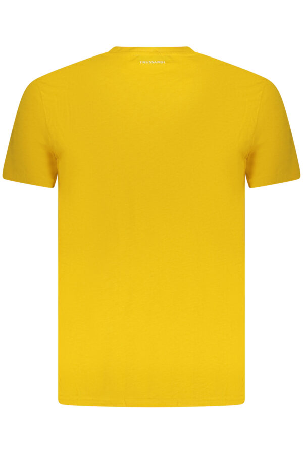 Жълта мъжка тениска Trussardi - стил и комфорт - Image 2