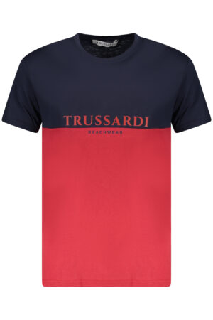 Червена мъжка тениска Trussardi с лого