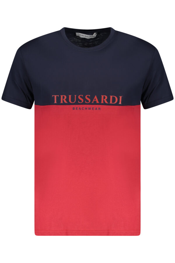 Червена мъжка тениска Trussardi с лого