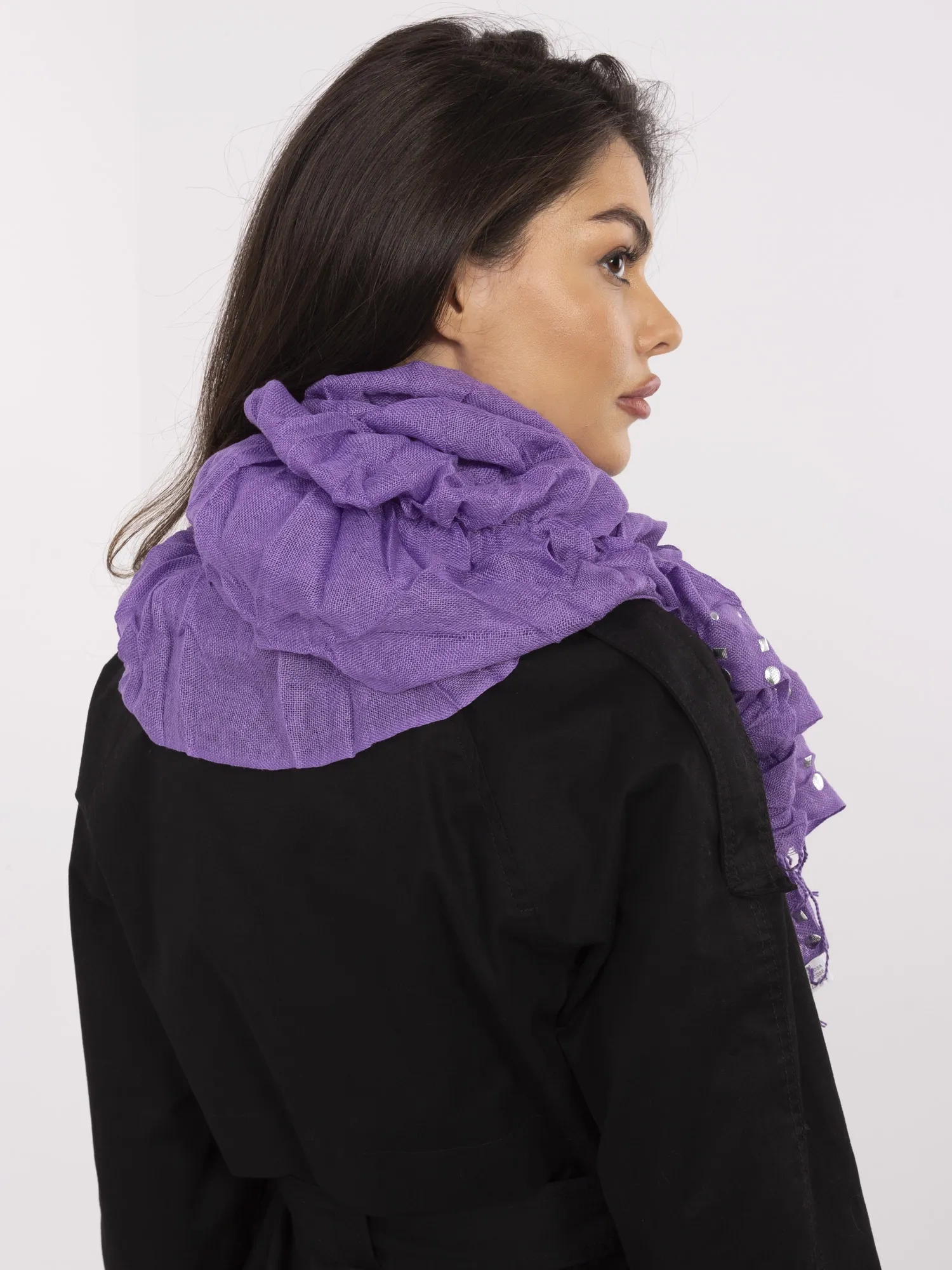 Лилава Бандана SHOP SMILE - Елегантност и Комфорт - Image 3
