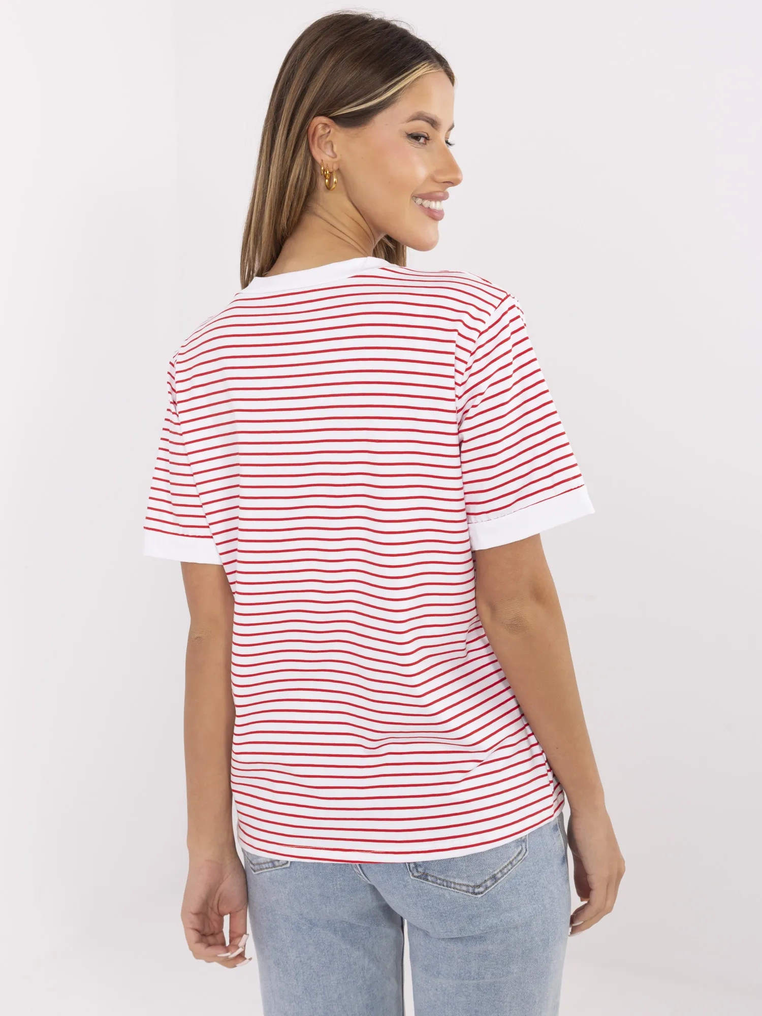 Червена Блуза ITALY MODA - Елегантна и Удобна - Image 4