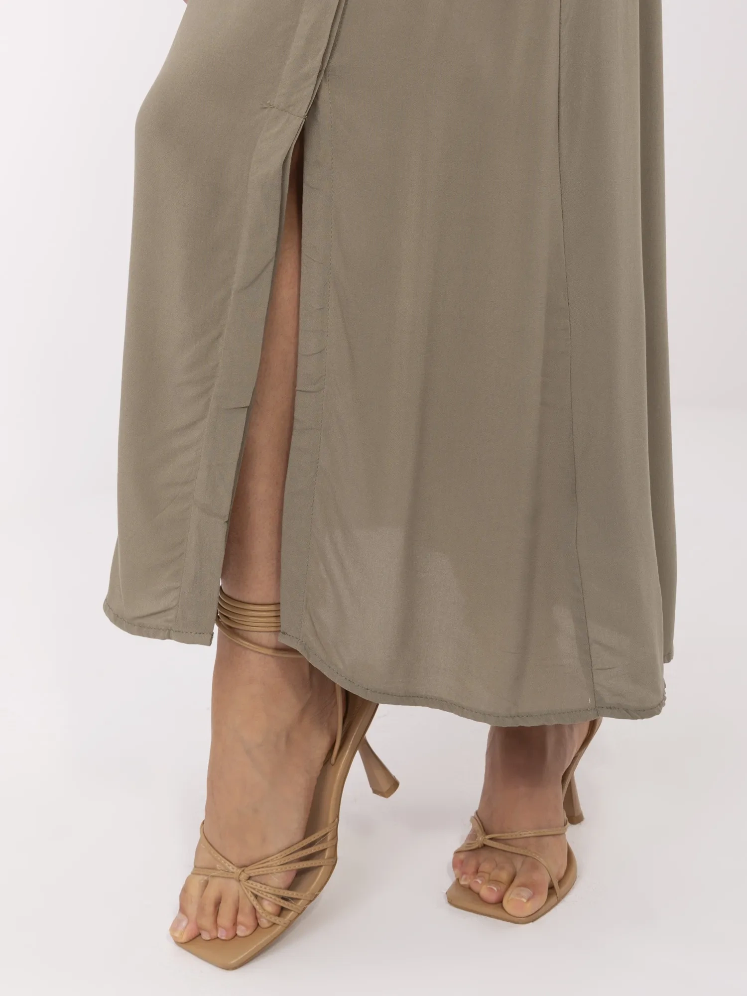 Khaki Пола FRESH MADE - Елегантна и Удобна