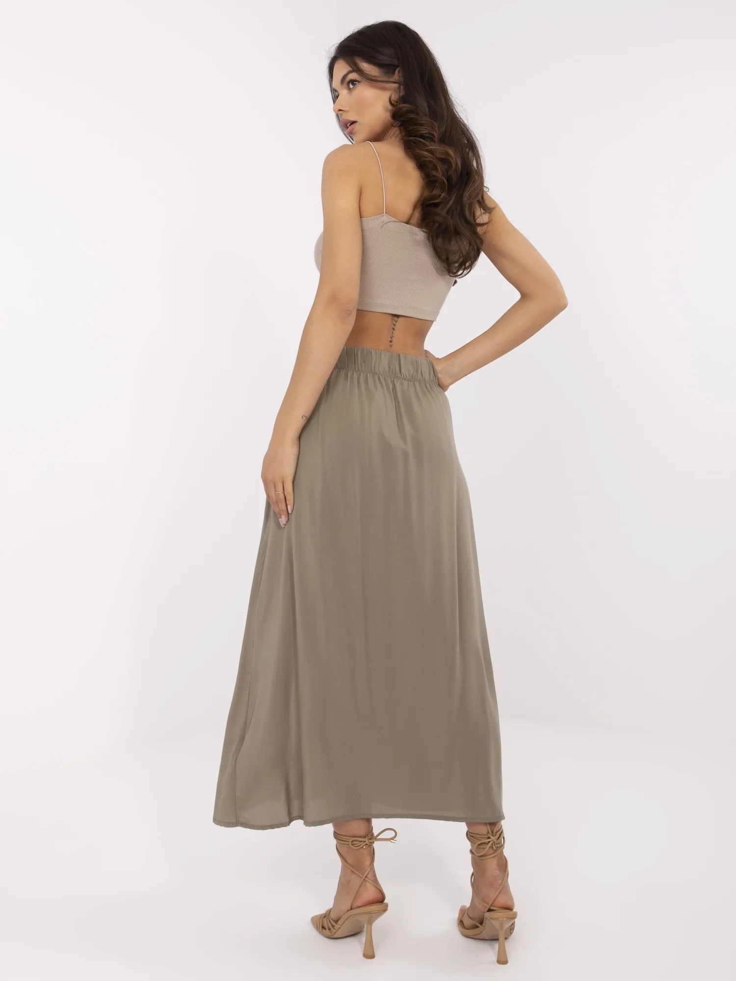 Khaki Пола FRESH MADE - Елегантна и Удобна - Image 2