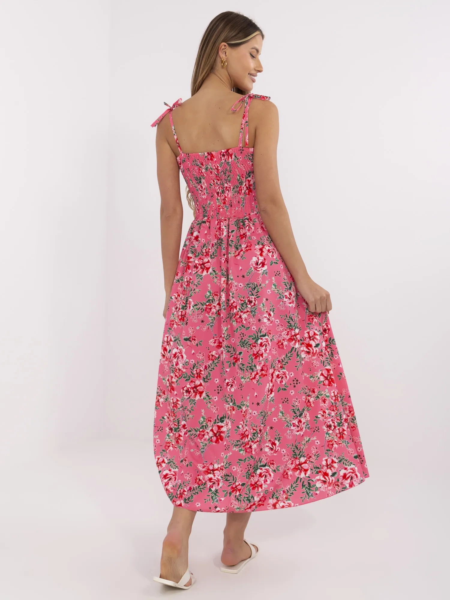 Розова рокля ITALY MODA - Елегантна и стилна - Image 2